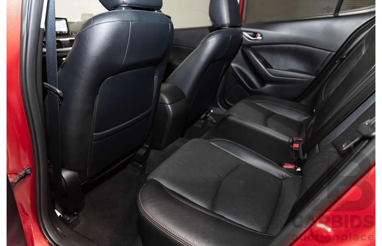 5/2016 Mazda 3 SP25 GT BM 4d Sedan Red 2.5L