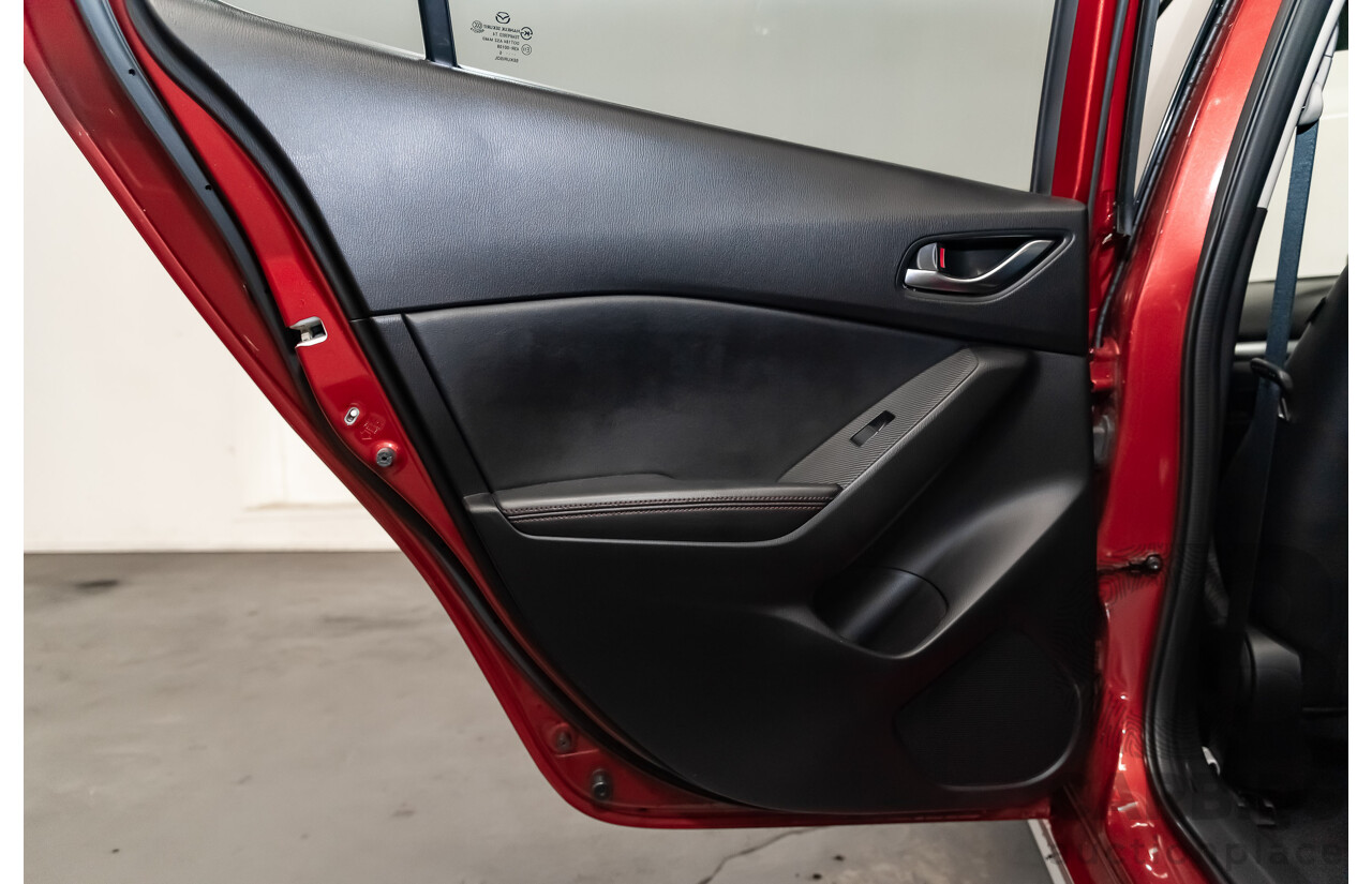 5/2016 Mazda 3 SP25 GT BM 4d Sedan Red 2.5L
