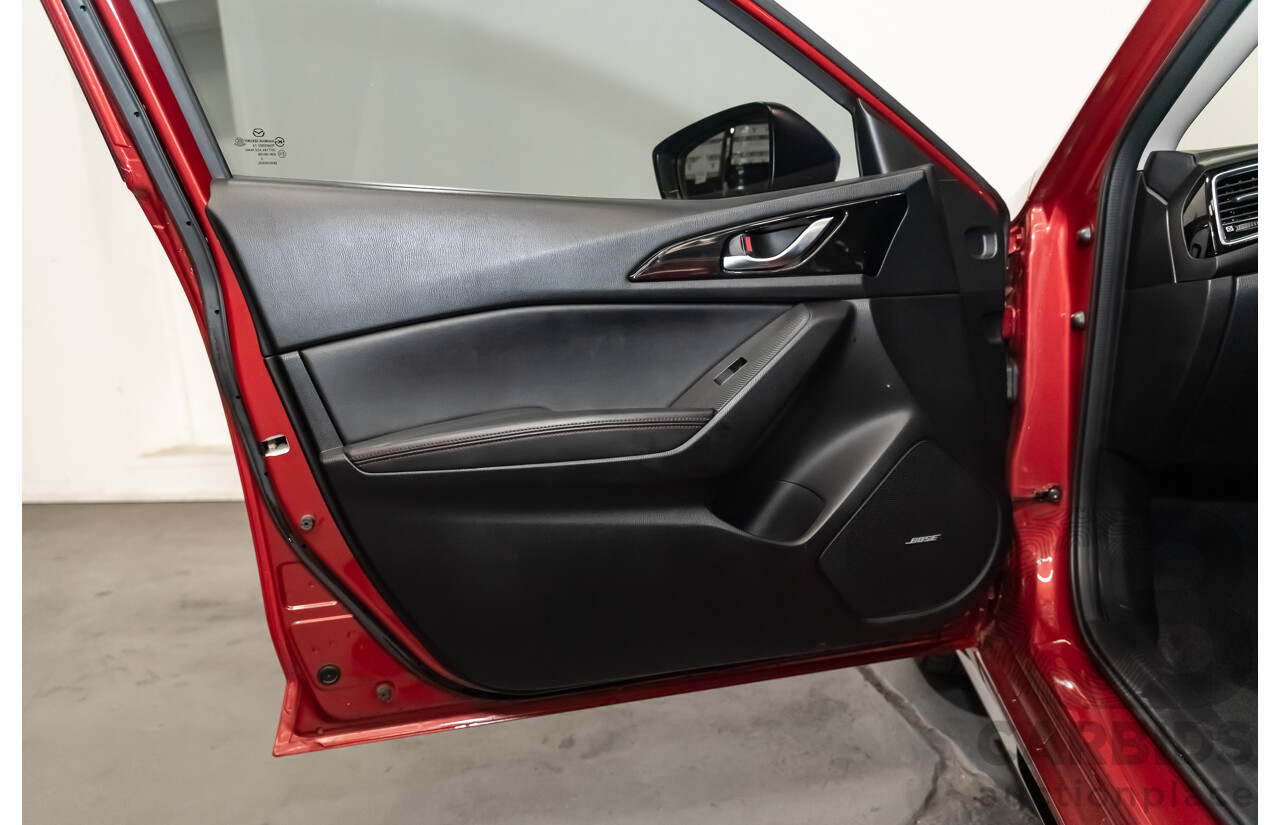 5/2016 Mazda 3 SP25 GT BM 4d Sedan Red 2.5L