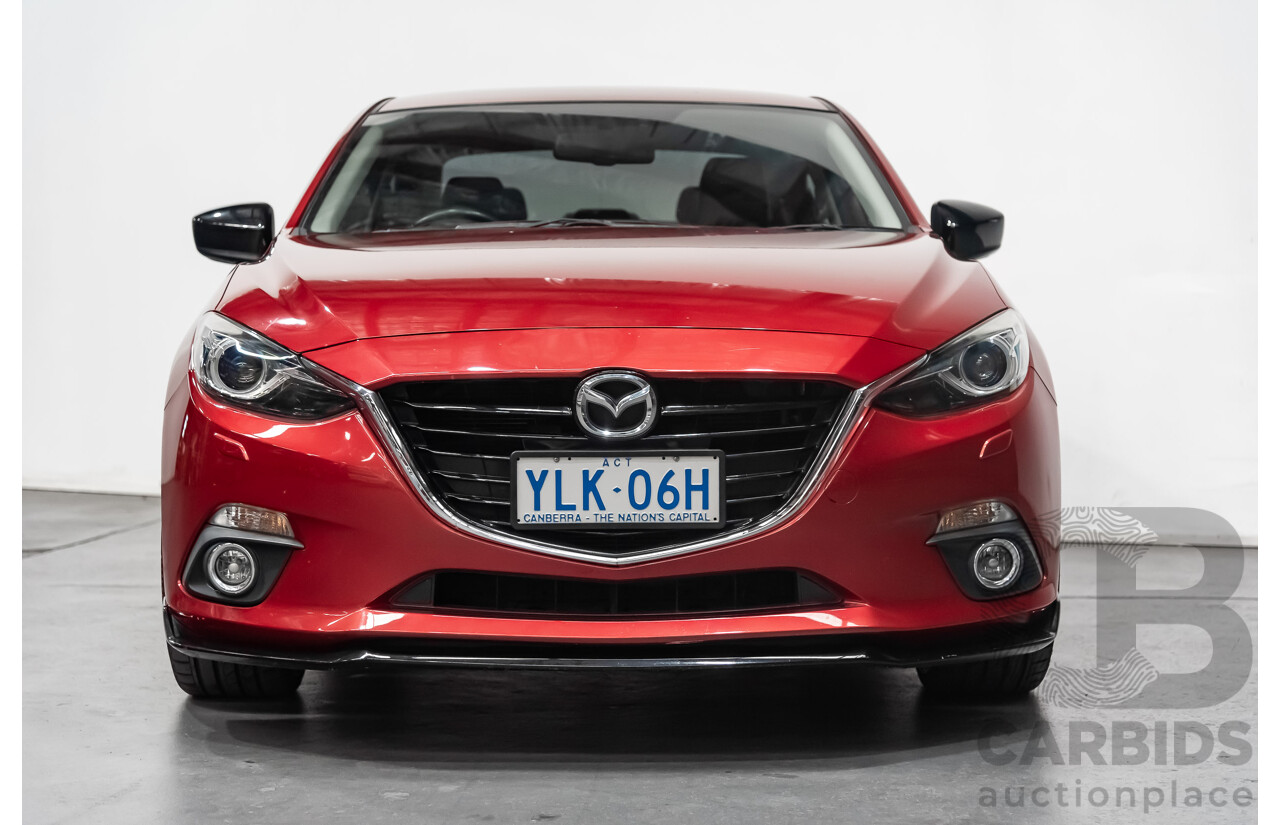 5/2016 Mazda 3 SP25 GT BM 4d Sedan Red 2.5L