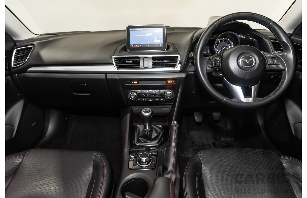 5/2016 Mazda 3 SP25 GT BM 4d Sedan Red 2.5L