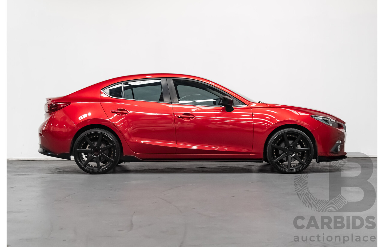 5/2016 Mazda 3 SP25 GT BM 4d Sedan Red 2.5L