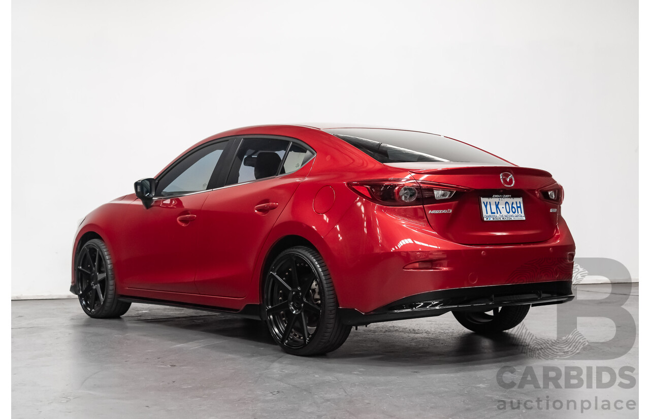 5/2016 Mazda 3 SP25 GT BM 4d Sedan Red 2.5L