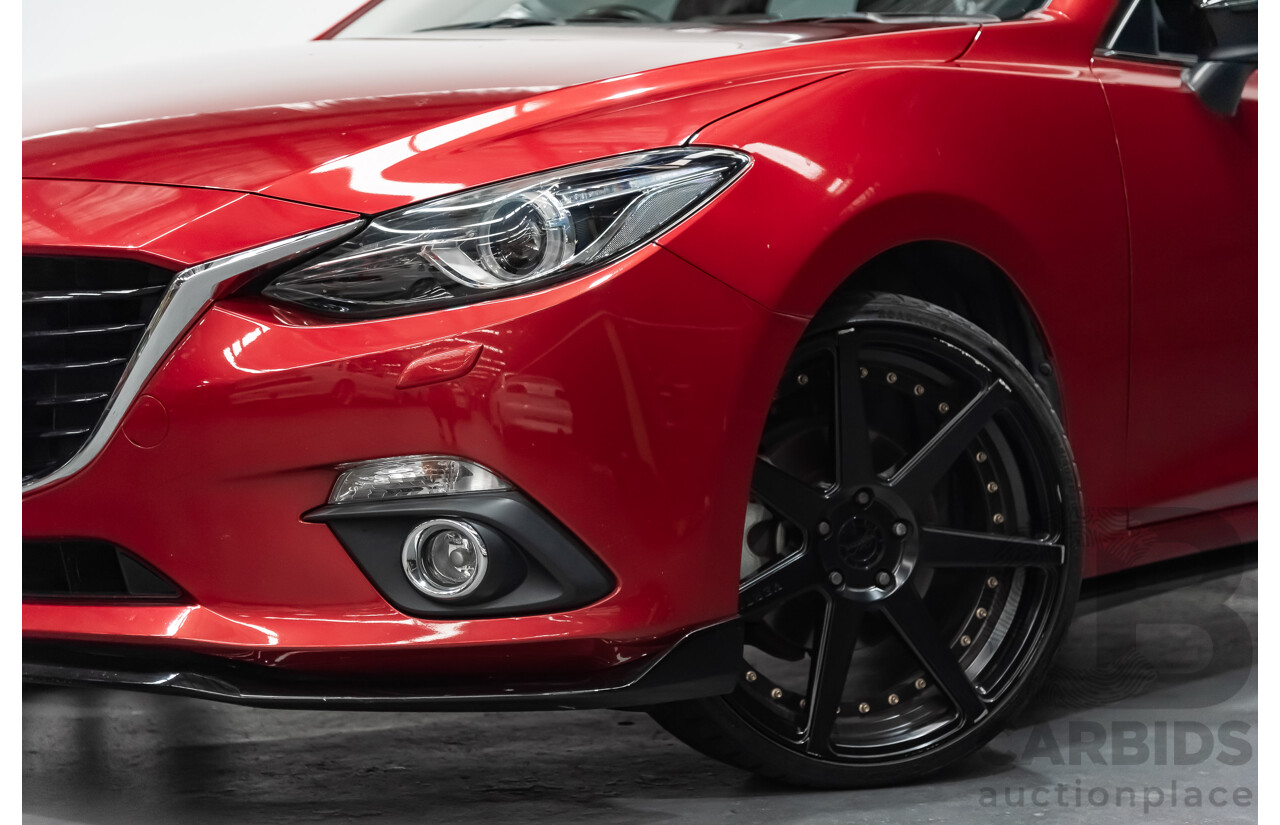 5/2016 Mazda 3 SP25 GT BM 4d Sedan Red 2.5L