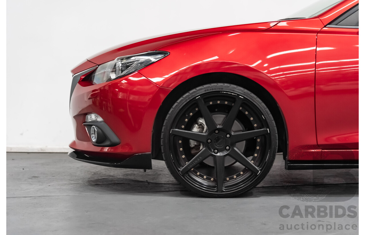 5/2016 Mazda 3 SP25 GT BM 4d Sedan Red 2.5L