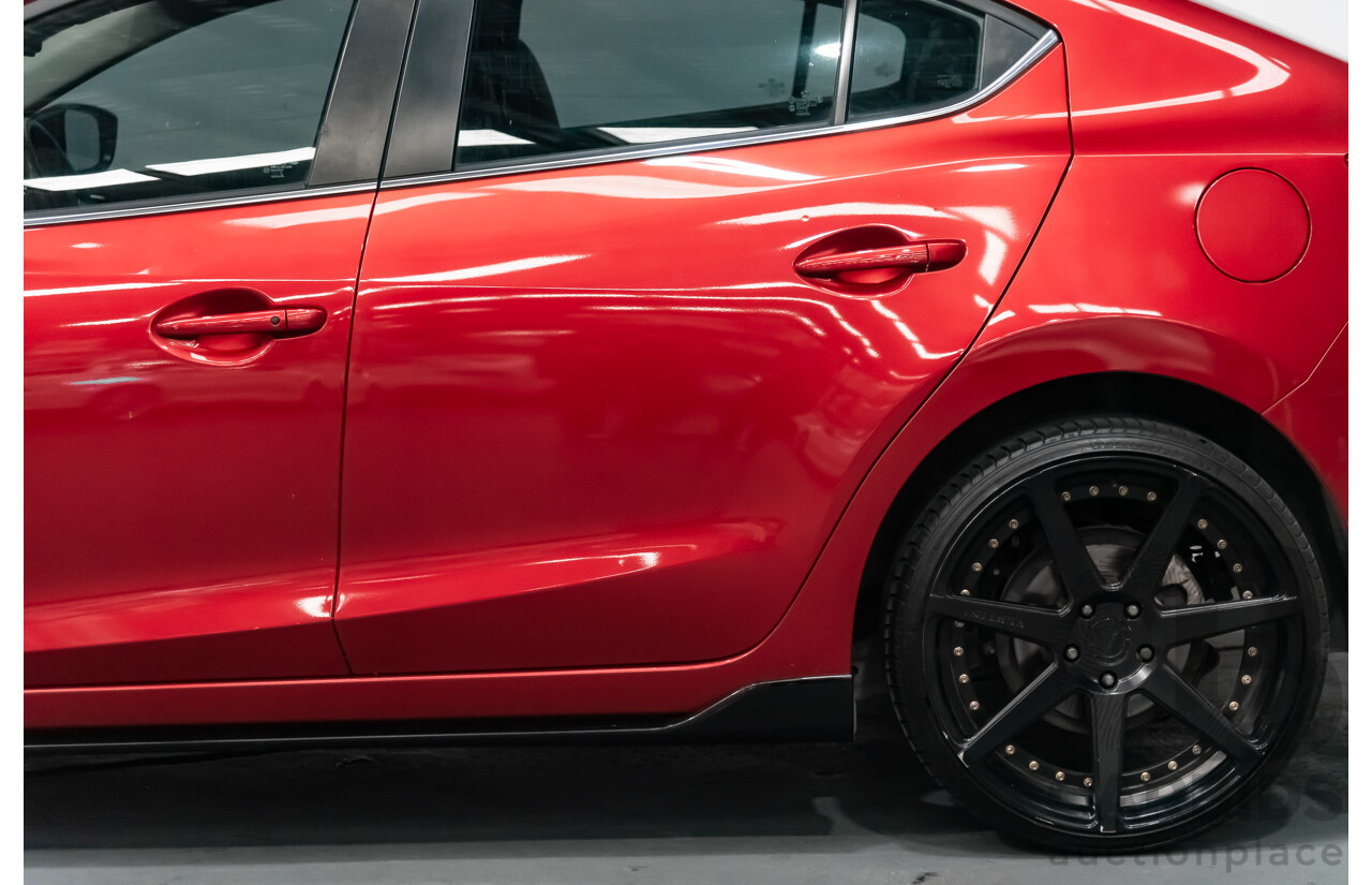 5/2016 Mazda 3 SP25 GT BM 4d Sedan Red 2.5L