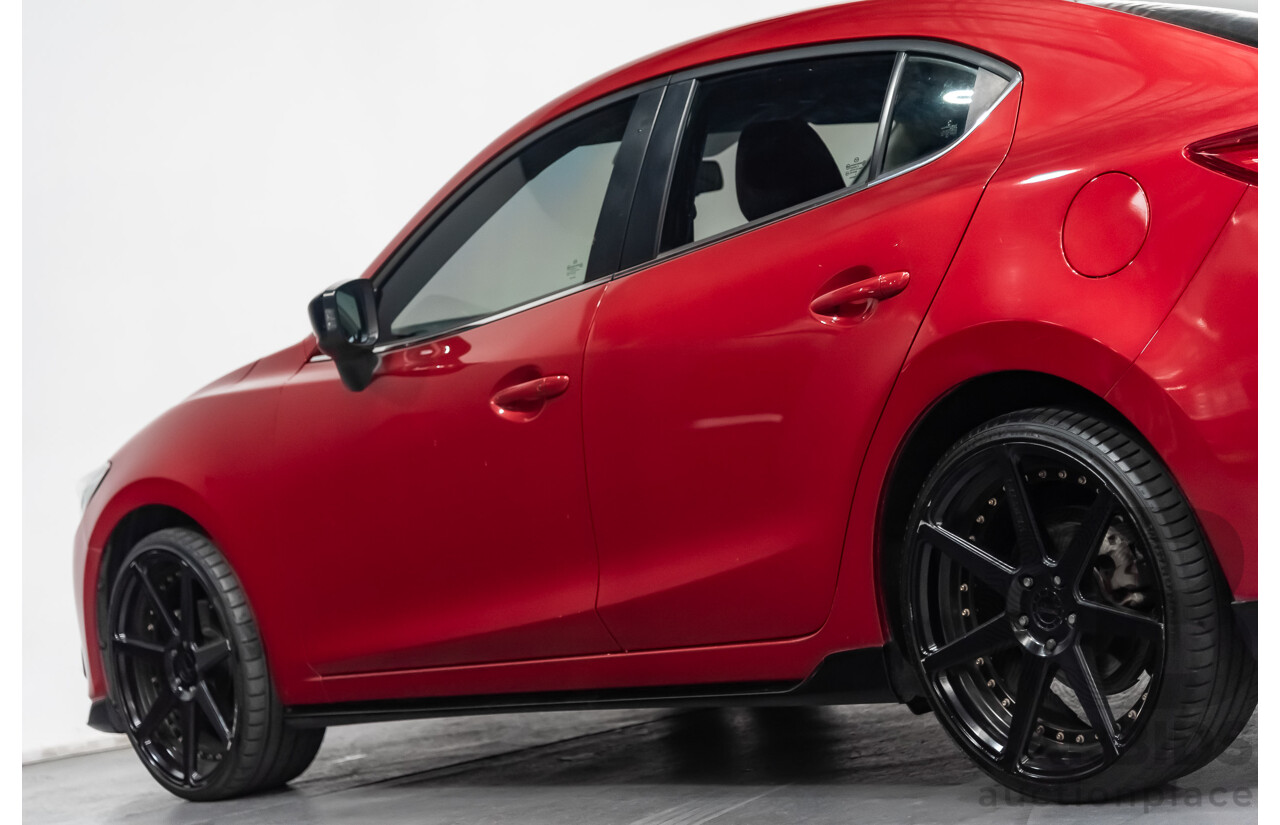5/2016 Mazda 3 SP25 GT BM 4d Sedan Red 2.5L