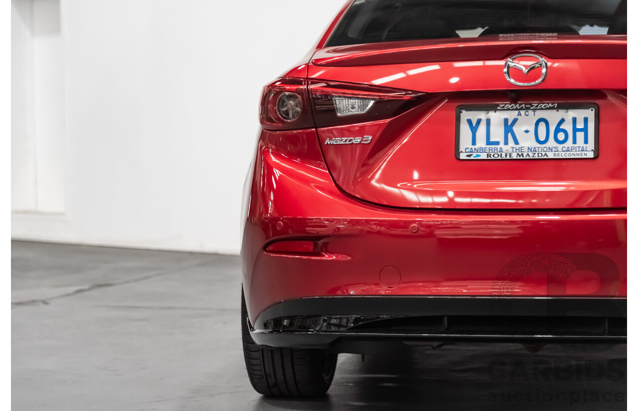 5/2016 Mazda 3 SP25 GT BM 4d Sedan Red 2.5L
