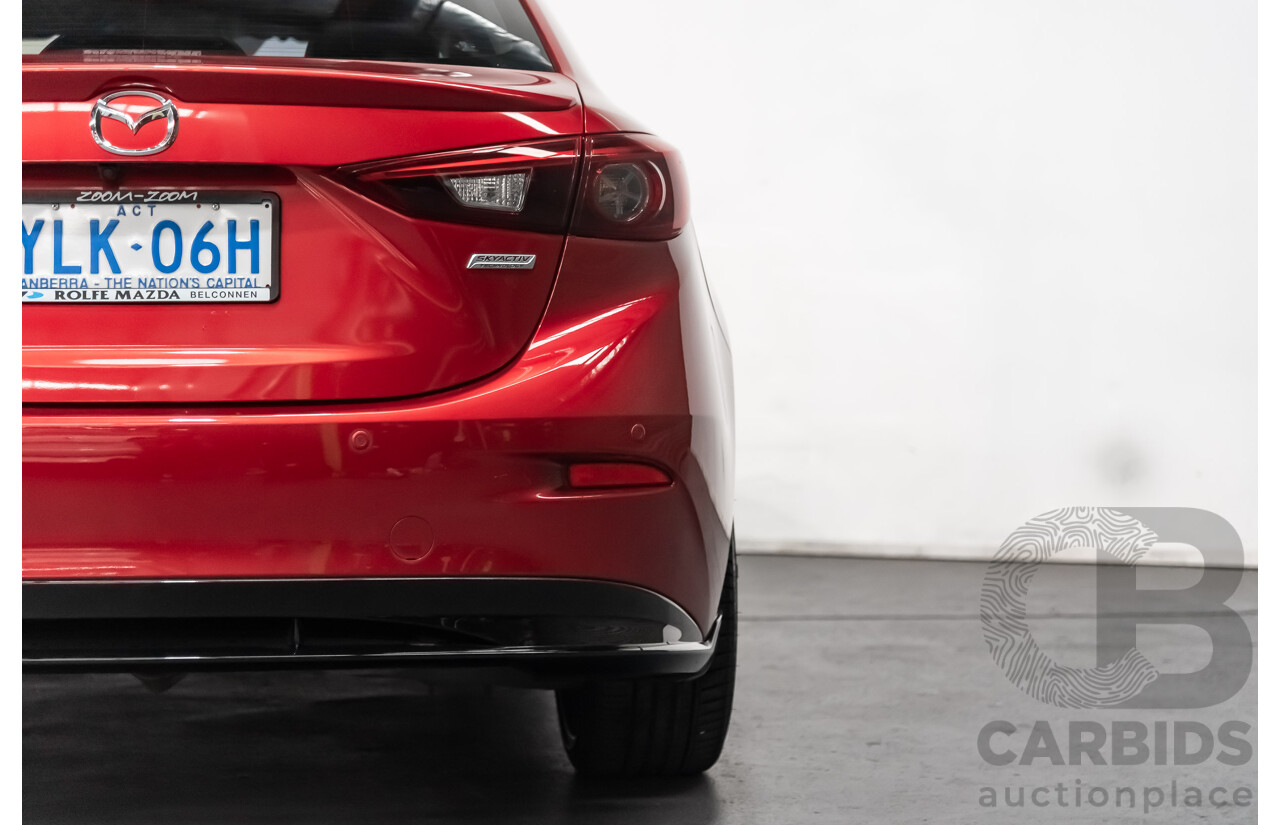5/2016 Mazda 3 SP25 GT BM 4d Sedan Red 2.5L