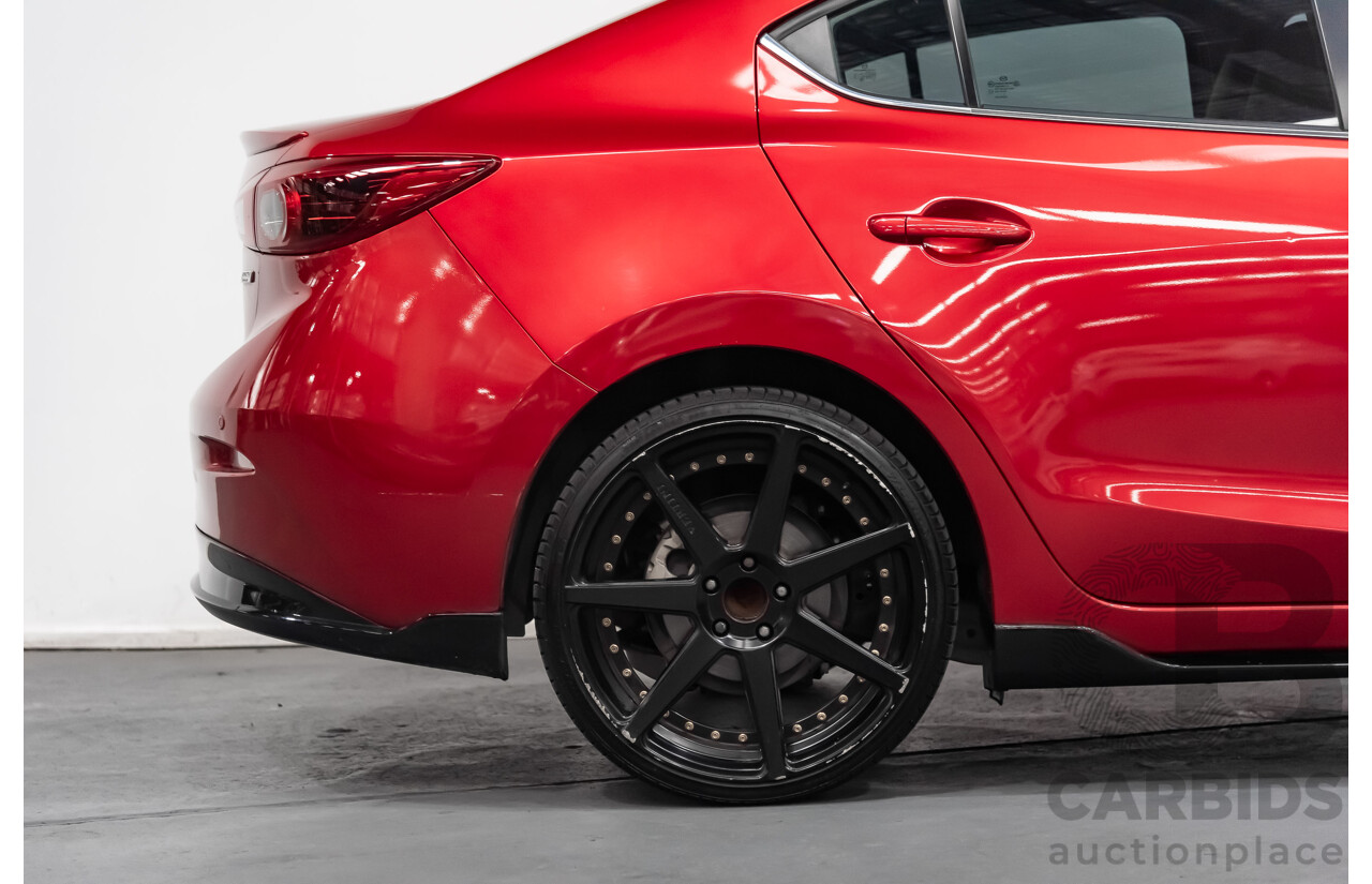 5/2016 Mazda 3 SP25 GT BM 4d Sedan Red 2.5L