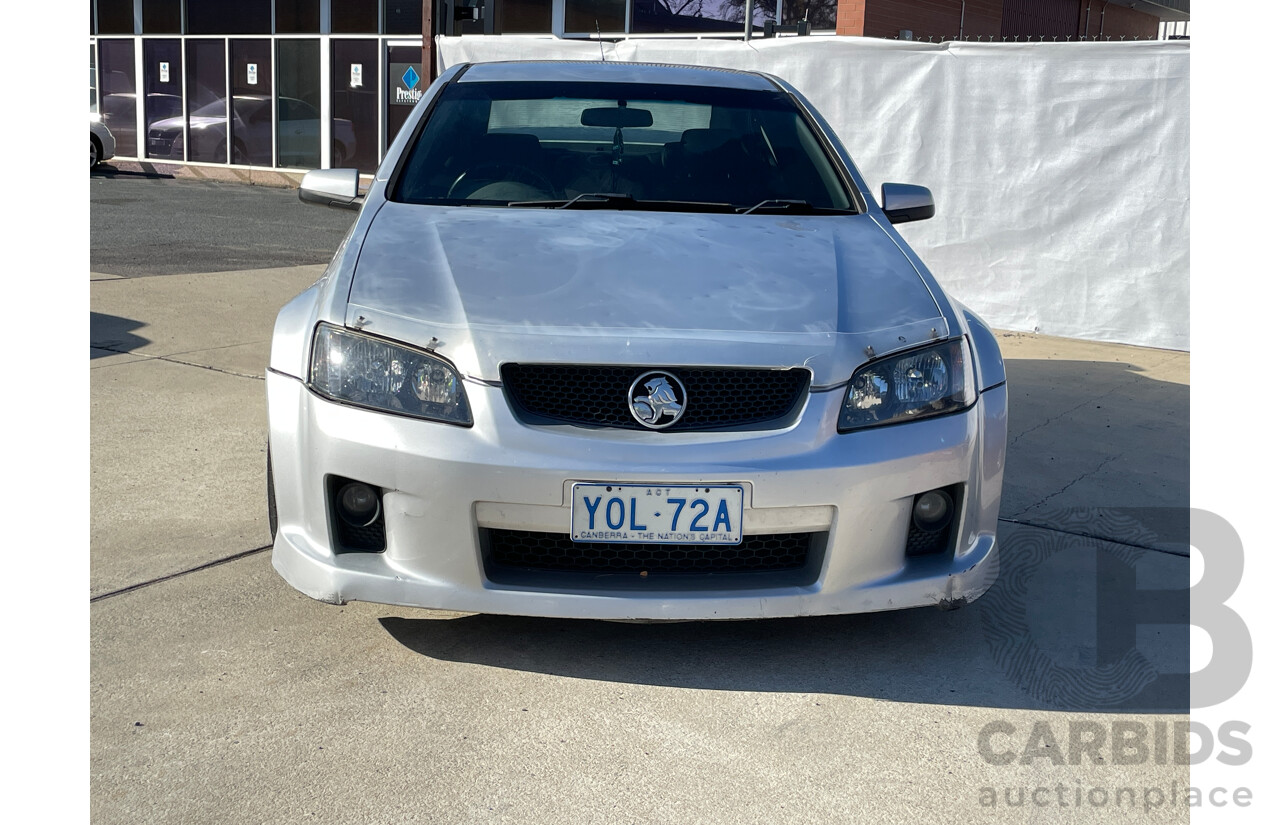 8/2008 Holden Commodore SV6 VE MY08 4d Sedan Silver 3.6L