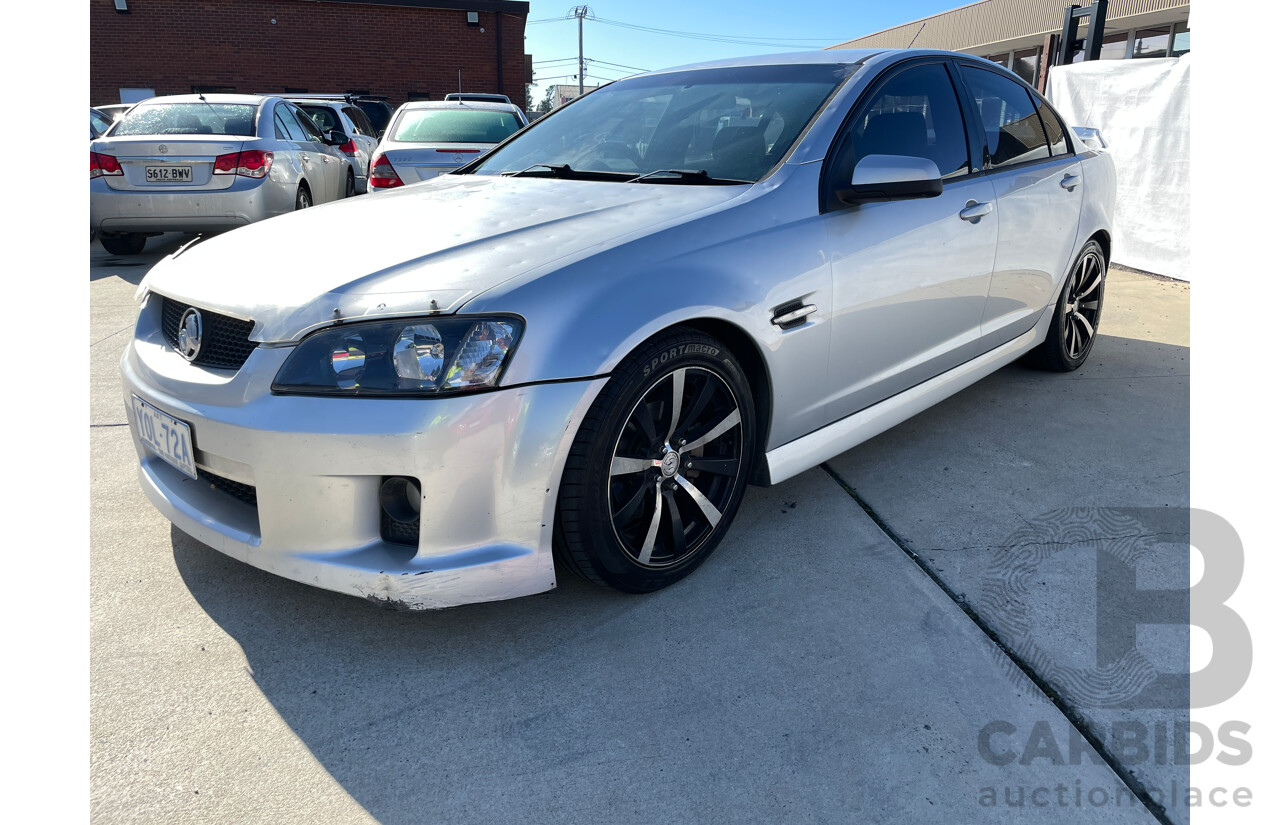 8/2008 Holden Commodore SV6 VE MY08 4d Sedan Silver 3.6L