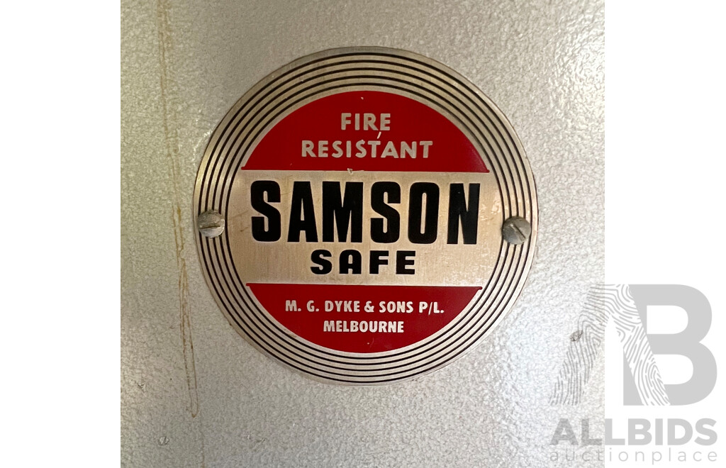 Large Fire Resistant Industrial Sized Samson Safe