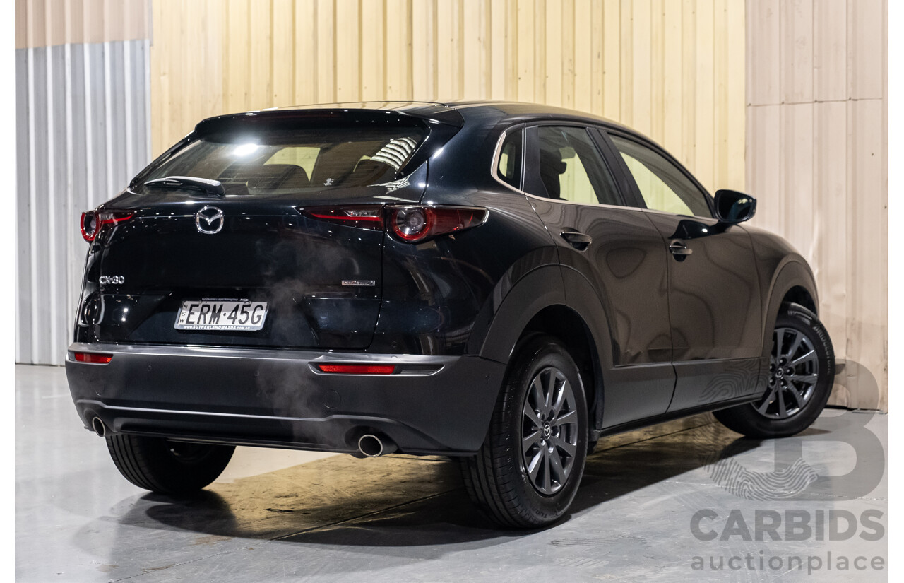 03/2021 Mazda CX-30 Skyactiv G20 Pure DM 4d Wagon Metallic Black 2.0L