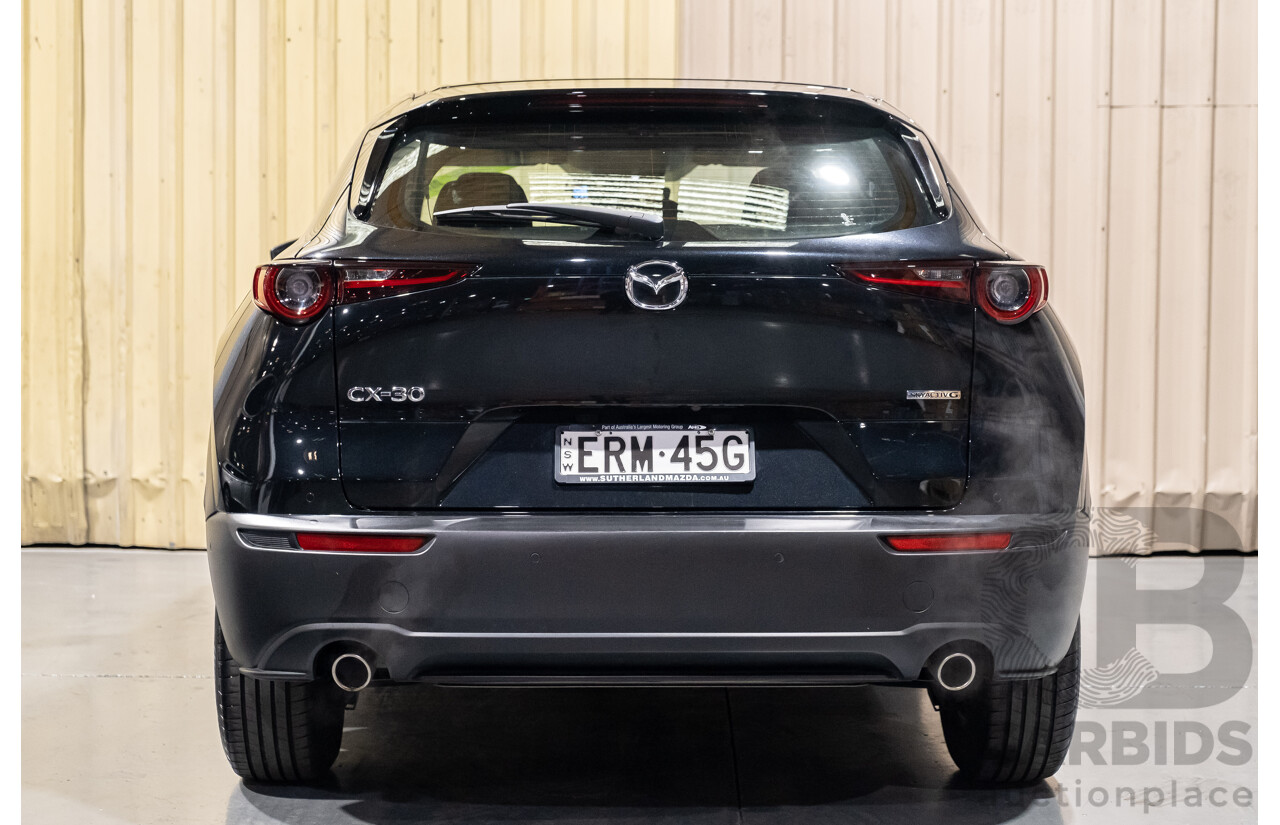 03/2021 Mazda CX-30 Skyactiv G20 Pure DM 4d Wagon Metallic Black 2.0L