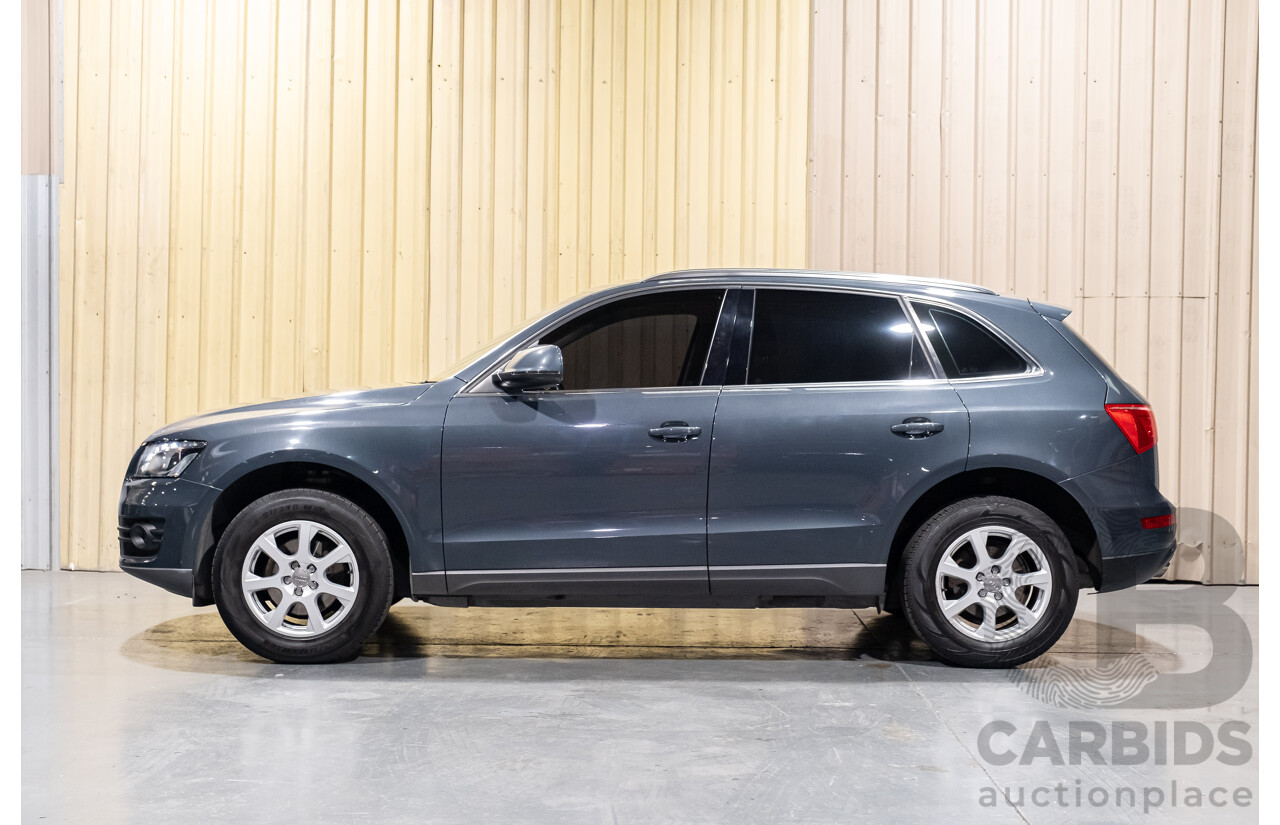 4/2011 Audi Q5 2.0 TFSI Quattro (AWD) 8R MY11 4d Wagon Metallic Grey Turbo 2.0L