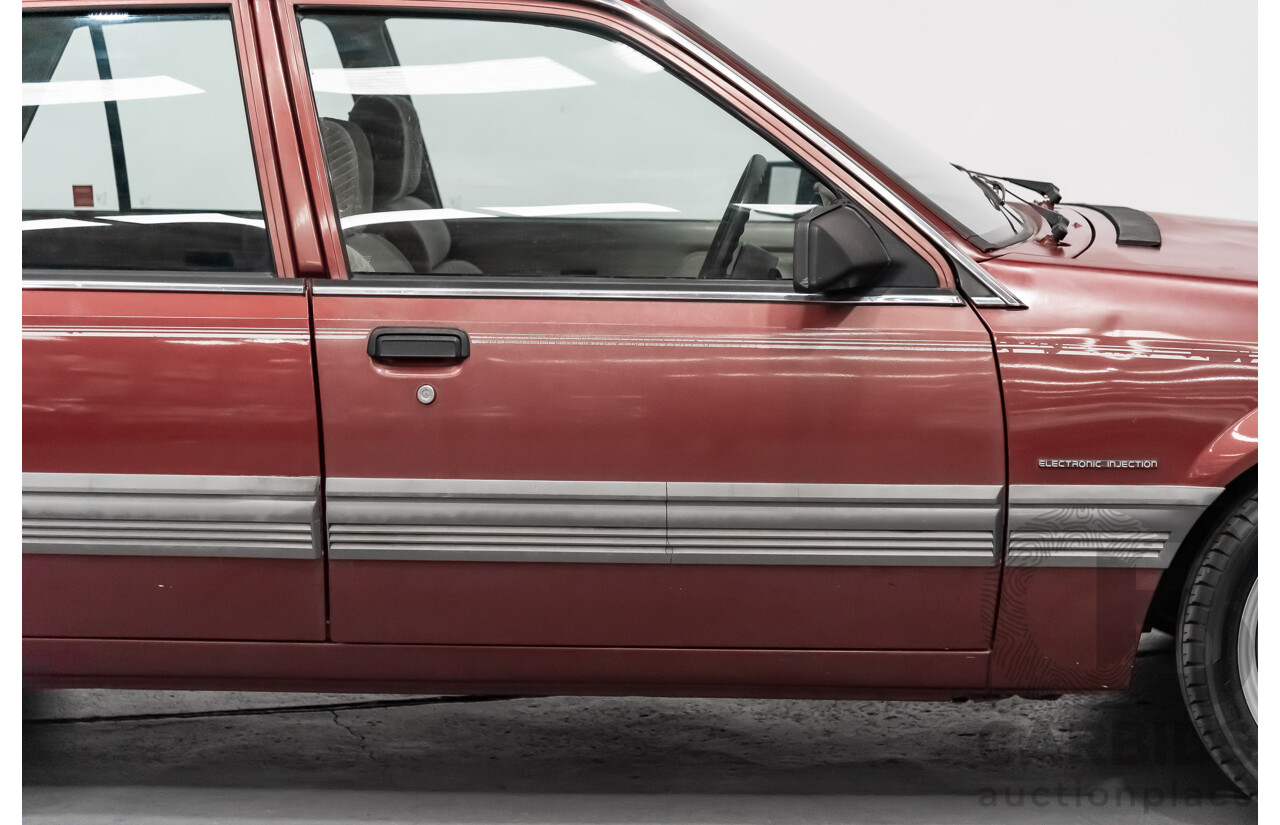 10/1986 Holden Commodore Executive VL 4d Sedan Maroon Turbo 2.5L - Modified