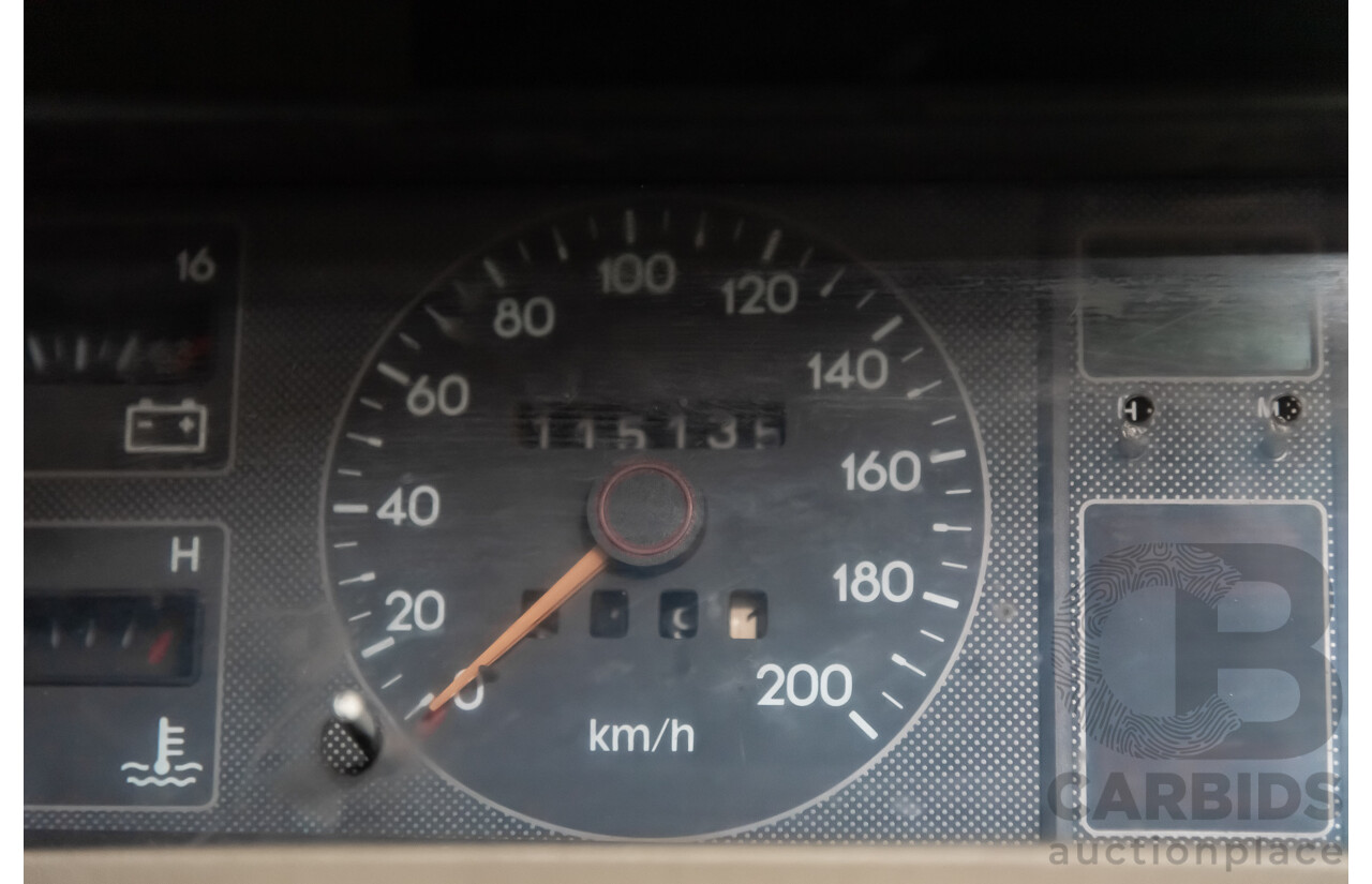 10/1986 Holden Commodore Executive VL 4d Sedan Maroon Turbo 2.5L - Modified