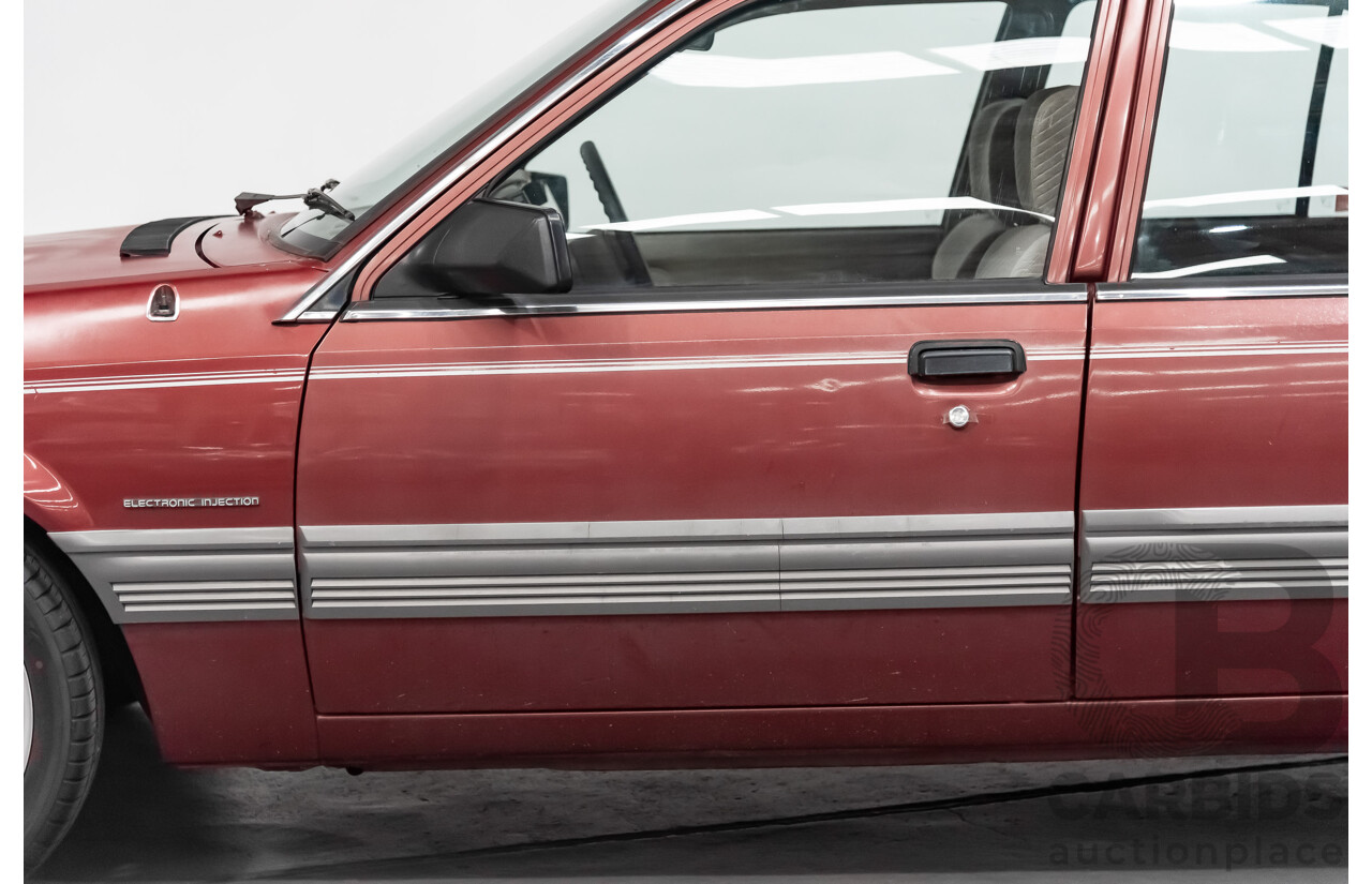 10/1986 Holden Commodore Executive VL 4d Sedan Maroon Turbo 2.5L - Modified