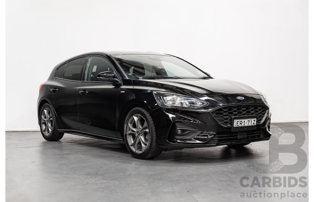 7/2019 Ford Focus ST Line 5d Hatchback Black Turbo 1.5L