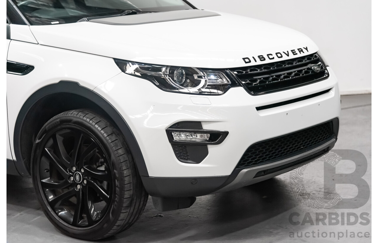 8/2017 Land Rover Discovery Sport TD4 180 HSE LC MY17 4d Wagon White Turbo Diesel 2.0L