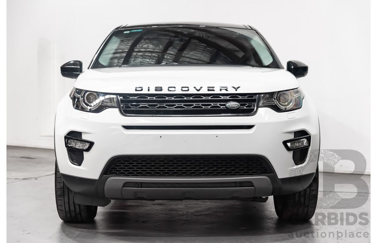 8/2017 Land Rover Discovery Sport TD4 180 HSE LC MY17 4d Wagon White Turbo Diesel 2.0L