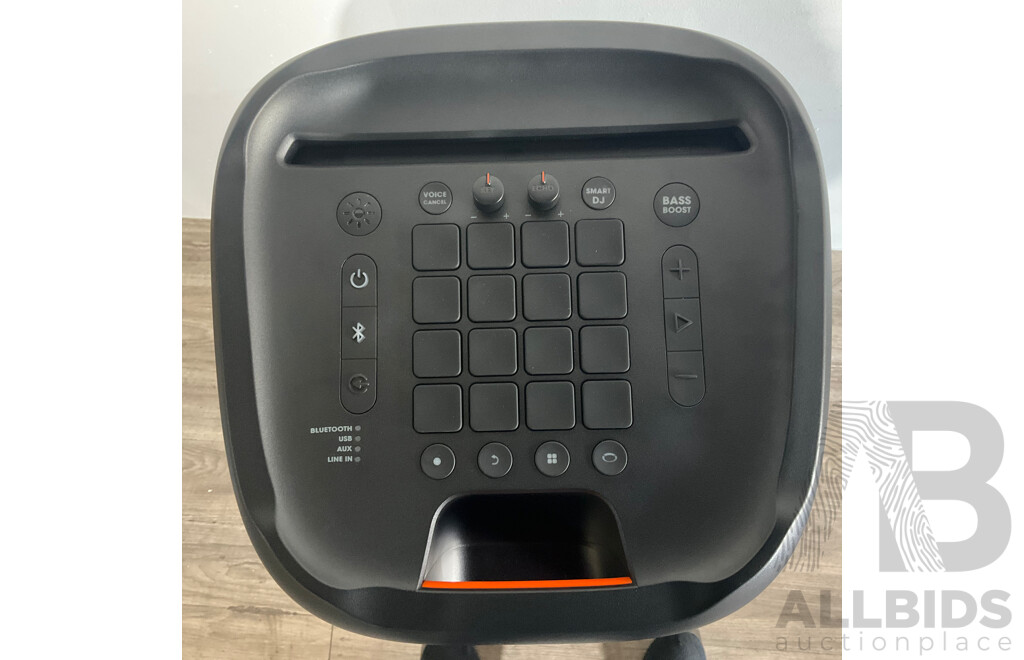 JBL PARTYBOX 1000 Bluetooth Portable Party Speaker with Pad & Lights - ORP $1,499.00