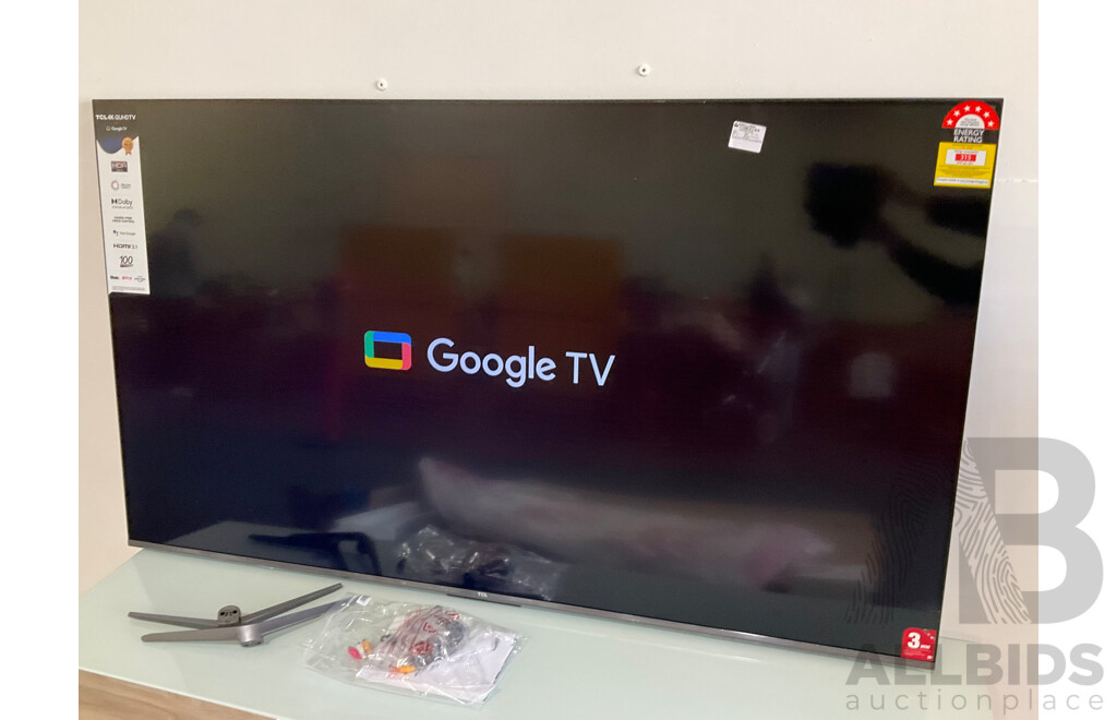 TCL 65-Inch P735 4K QUHD LED Google TV (65P735) - Estimated ORP $795