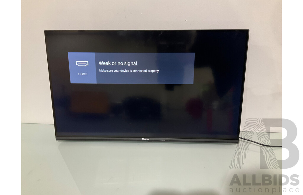 HISENSE 32inch HD TV Series A4G (32A4G) - Estimated ORP $449