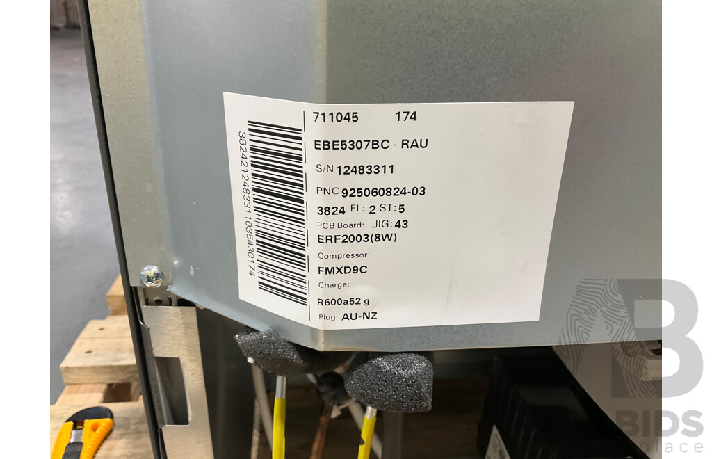 ELECTROLUX EHP 496 LTR 2 DOOR B/ MOUNT FREEZER - ORP $4149.00