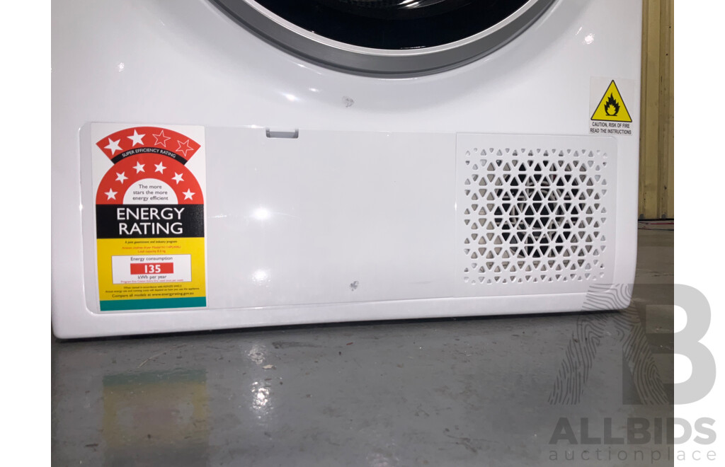 ARISTON (N11HPLWAUS) 8kg Heat Pump Dryer - ORP $1,299.00