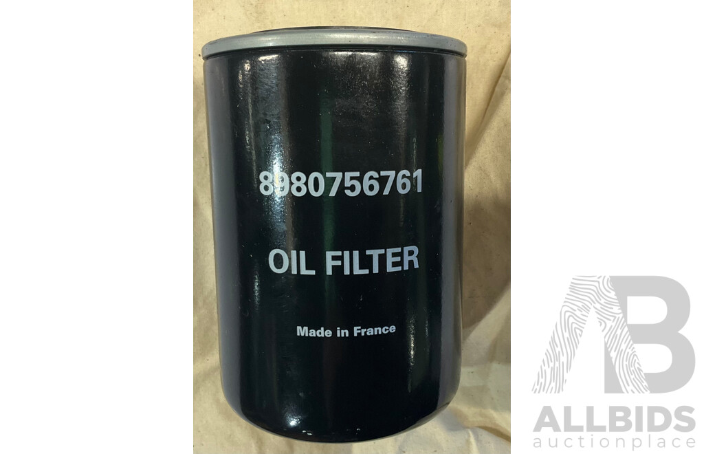 JOHN DEERE Oil Filter (RE504836)x2 & (8980756761) - Lot of 3 - Estimated Total ORP $152.40