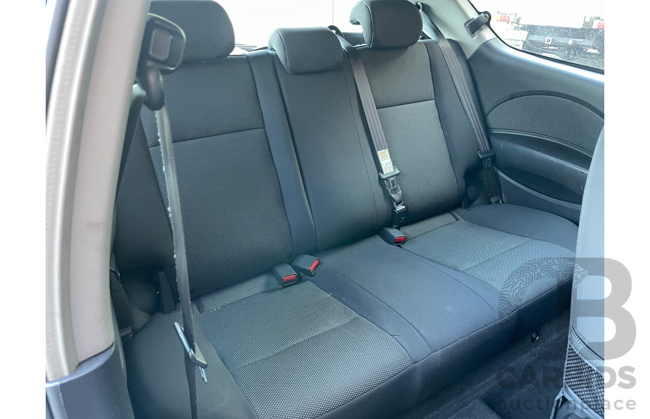 2/2008 Holden Barina  TK MY08 3d Hatchback Blue 1.6L