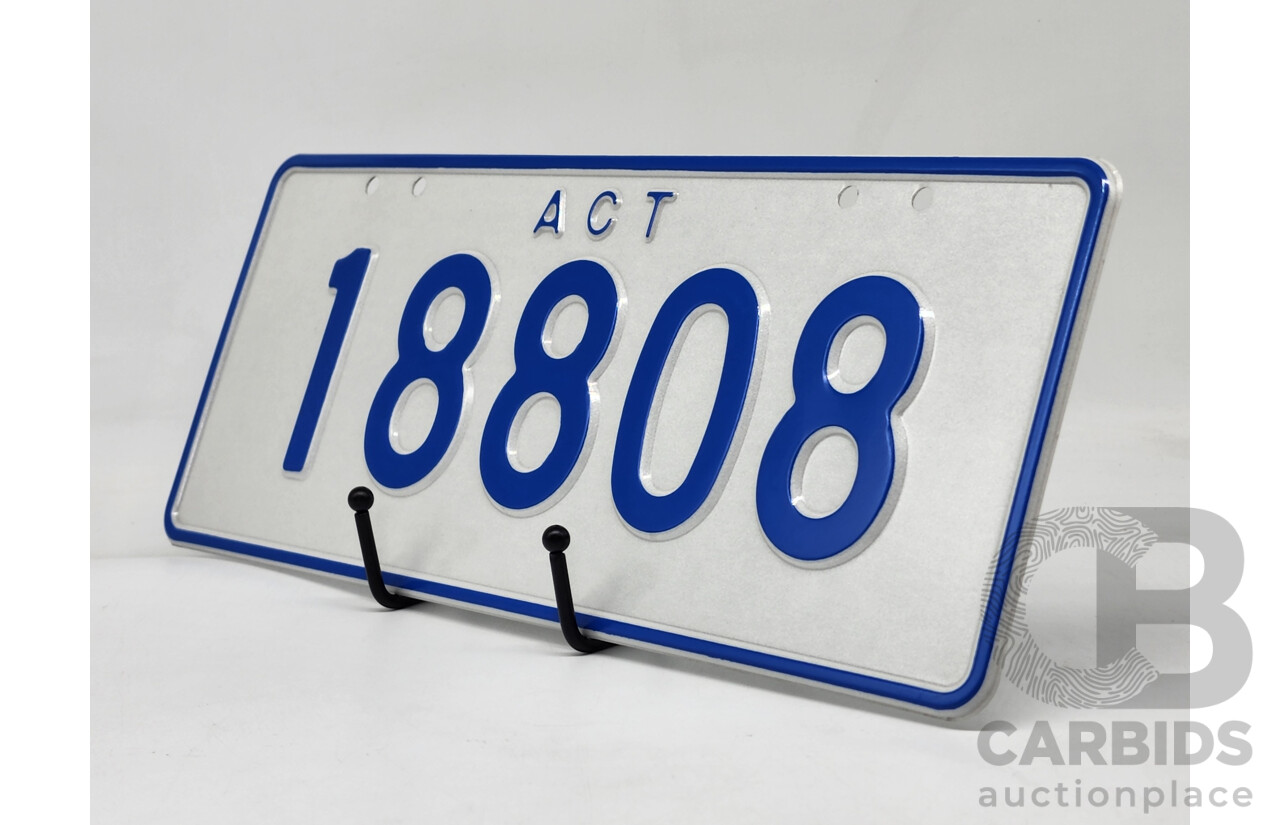 ACT 5-Digit Number Plate - 18808