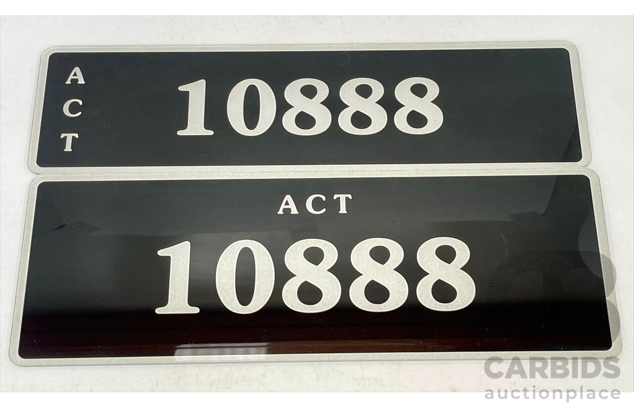 ACT 5-Digit Number Plate - 10888