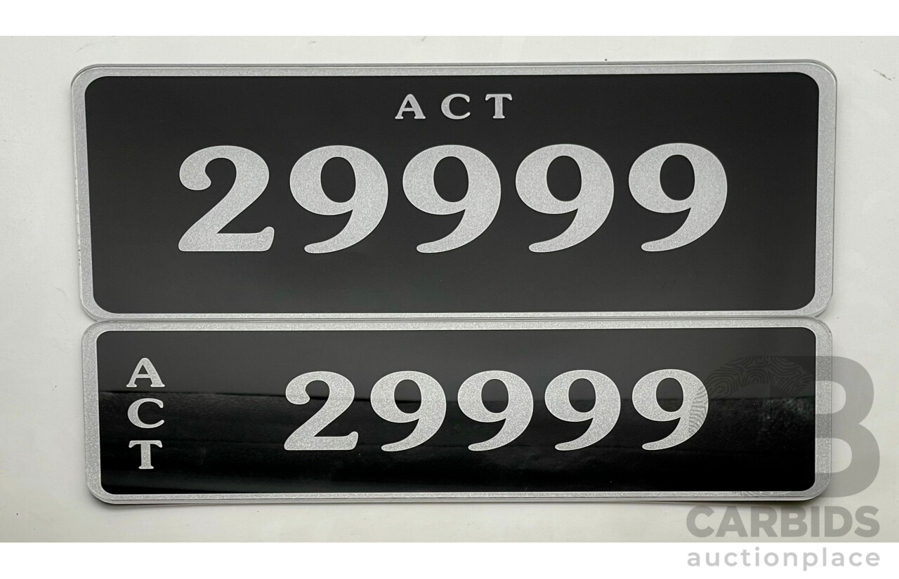 ACT 5-Digit Number Plate - 29999