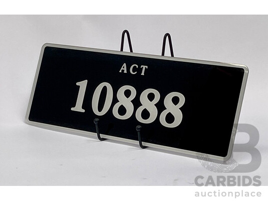 ACT 5-Digit Number Plate - 10888