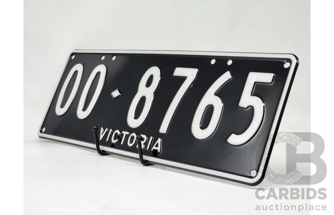 Victorian VIC Custom 6 - Digit Alpha/Numeric Number Plate 00.8765