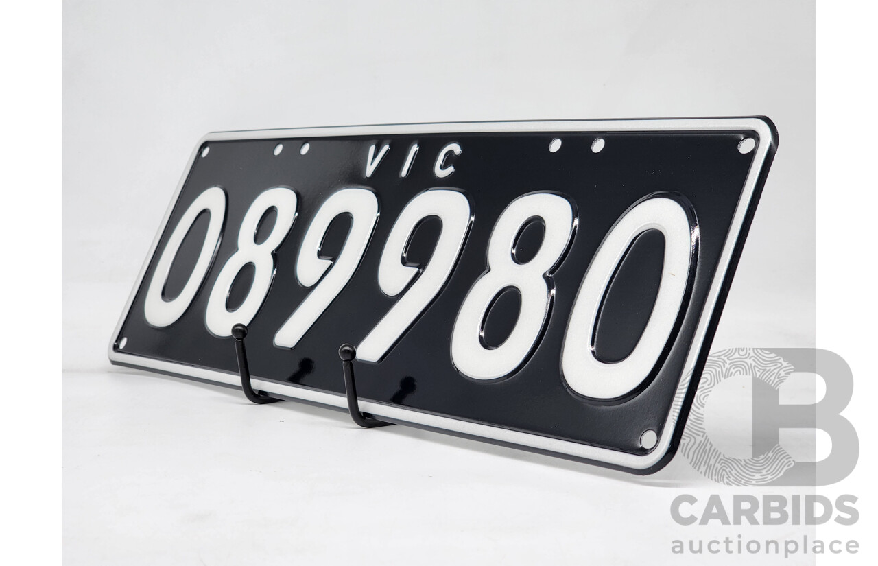 Victorian VIC Custom 6 - Digit Alpha/Numeric Number Plate 089.980