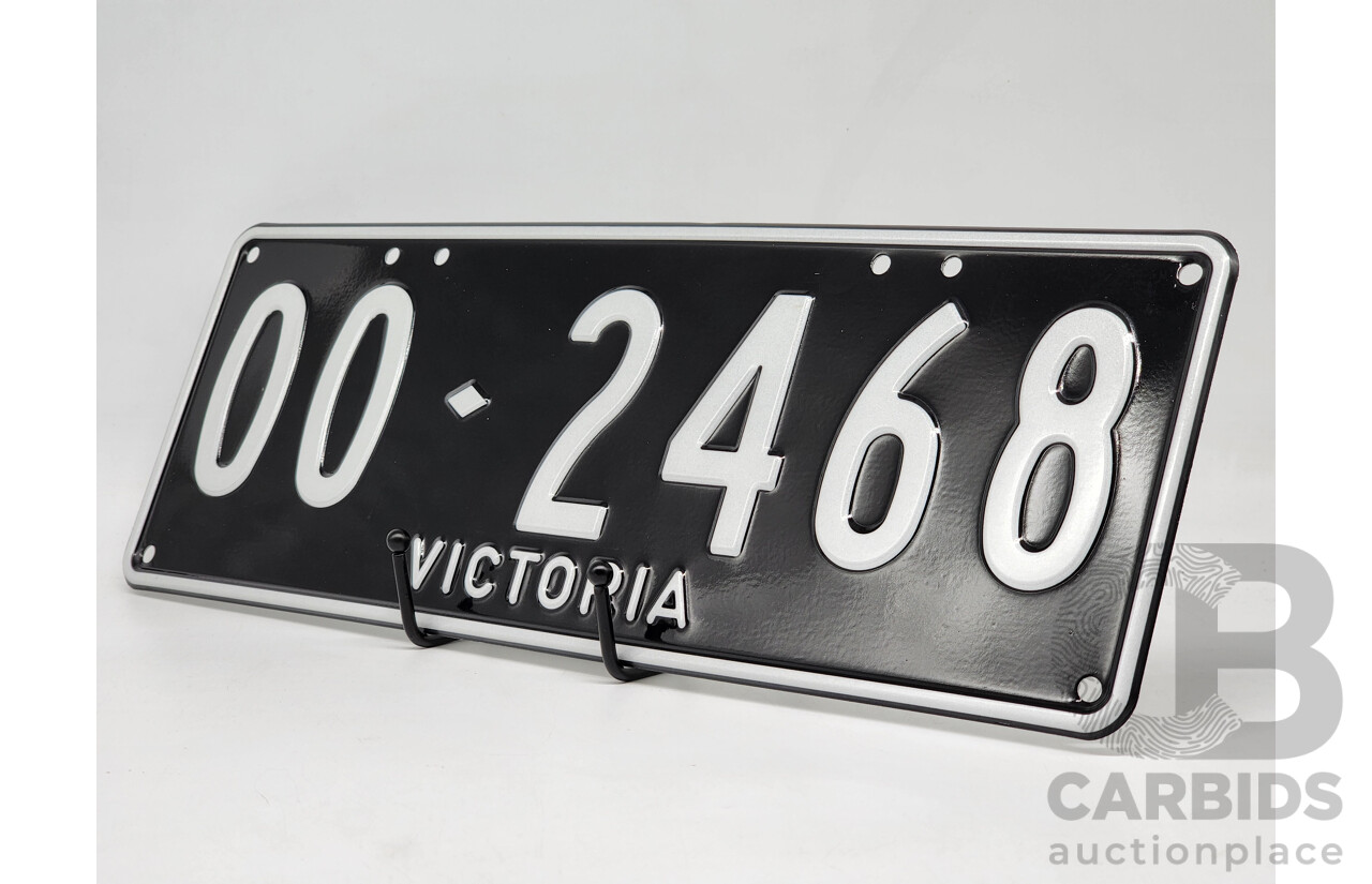 Victorian VIC Custom 6 - Digit Number Plate 00.2468