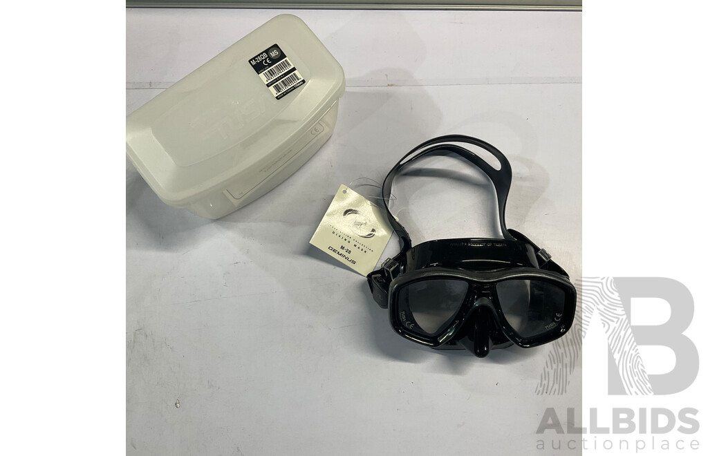 TUSA Geminus Mask (M-28QB MS) - ORP $149.00