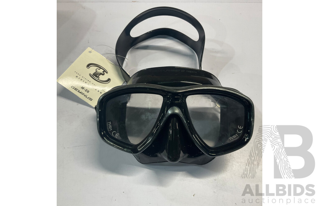 TUSA Geminus Mask (M-28QB MS) - ORP $149.00