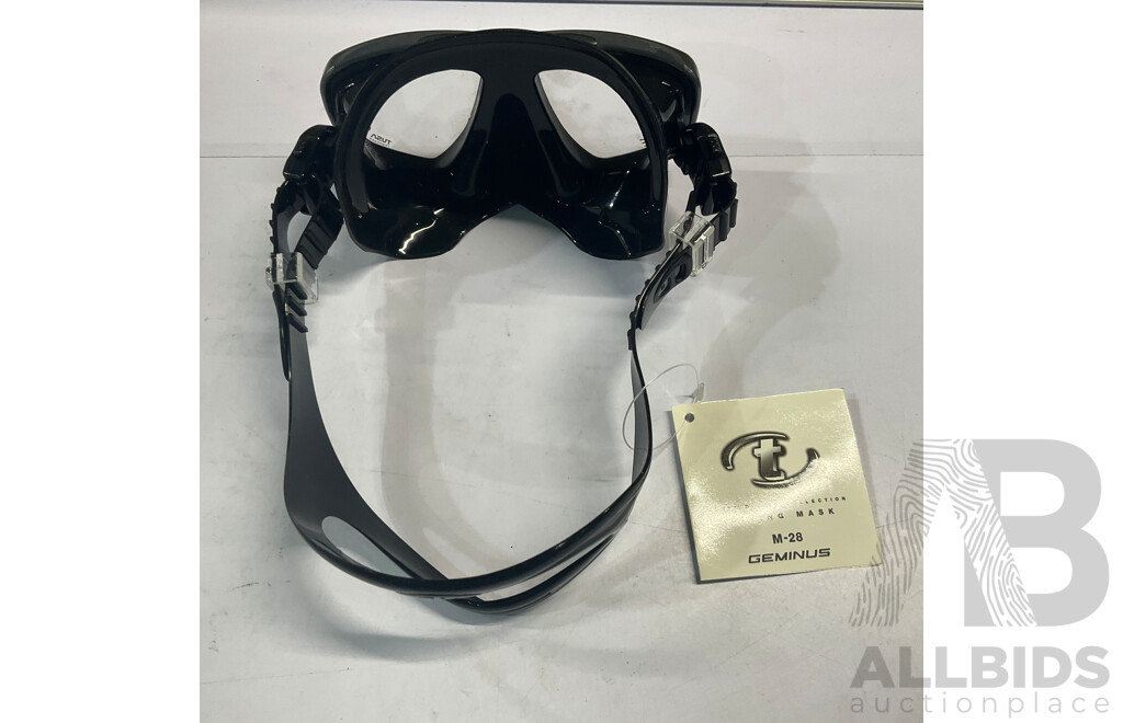 TUSA Geminus Mask (M-28QB MS) - ORP $149.00