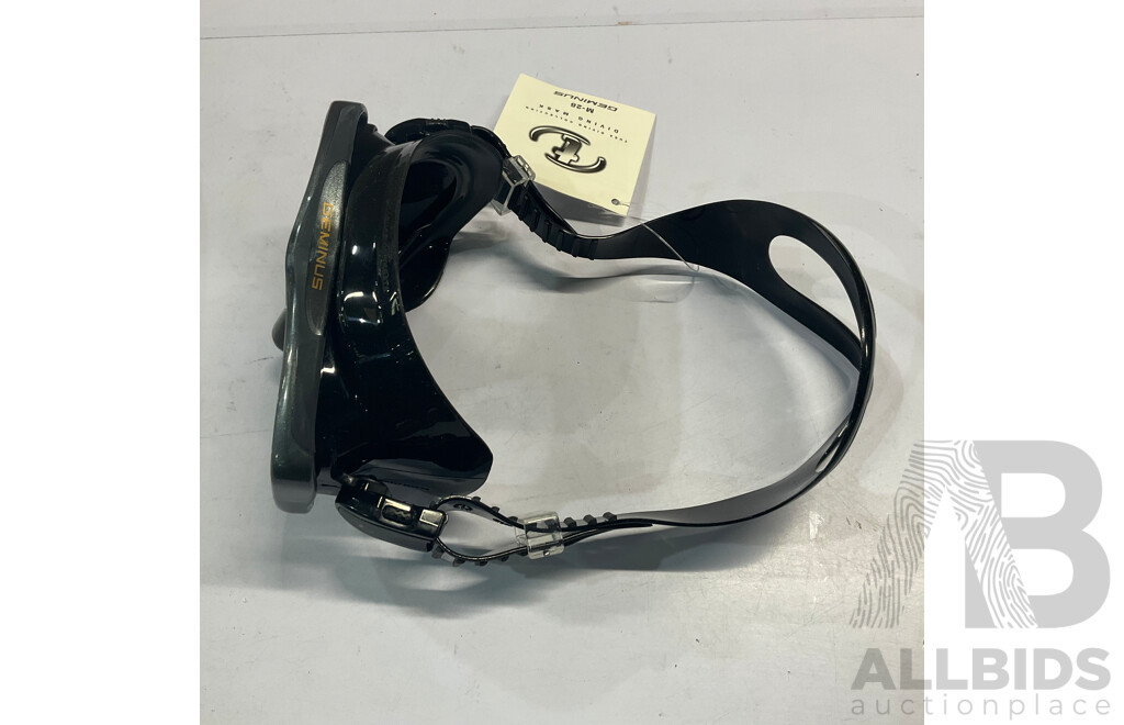 TUSA Geminus Mask (M-28QB MS) - ORP $149.00