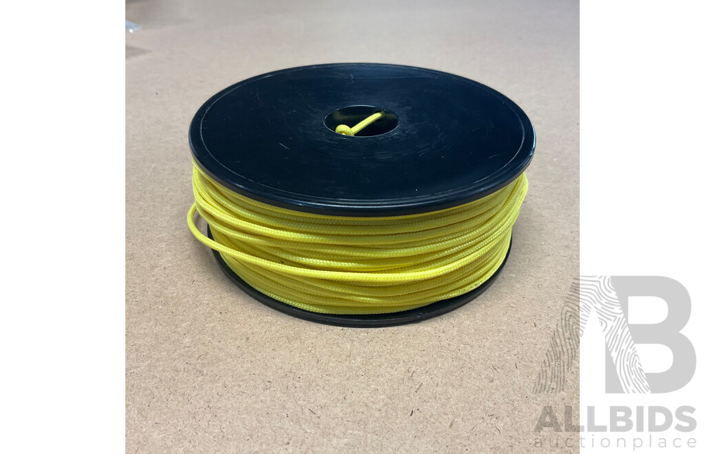 2mm Dyneema - Yellow