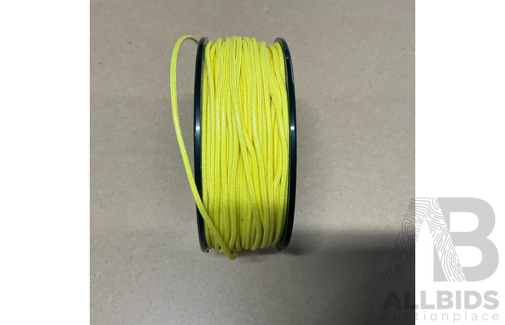 2mm Dyneema - Yellow