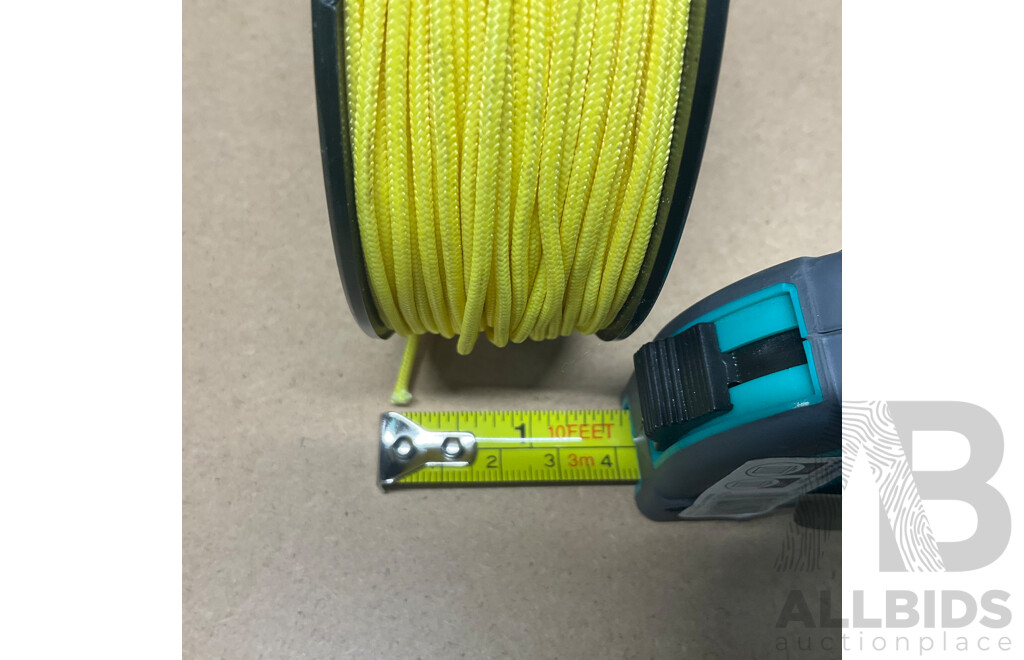 2mm Dyneema - Yellow