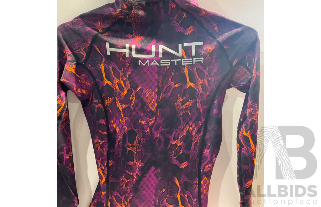 HUNT MASTER  Huntress Wetsuit 1.5mm - Pink Camo - Size 5 (L) -  ORP $399.00