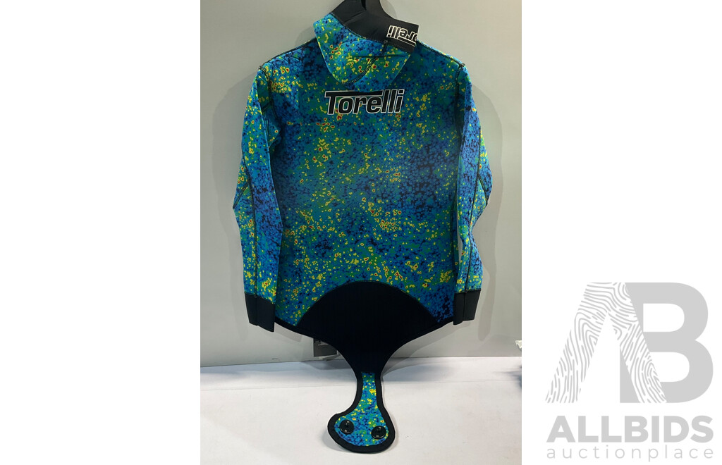 TORELLI 3.5MM Universe Spearfishing Wetsuit Long Sleeve Jacket Only (Size 60) - ORP $250.00