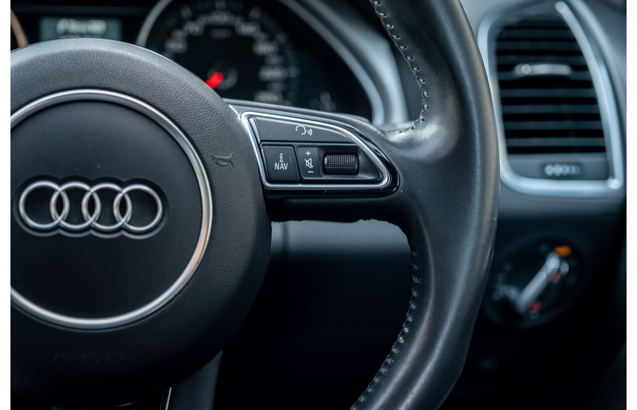 4/2013 Audi Q7 3.0 TDI Quattro MY13 4d Wagon Black Turbo Diesel V6 3.0L - 7 Seater